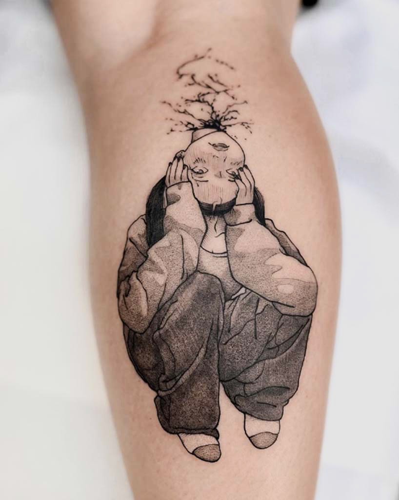 Tatouage manga par Neko
